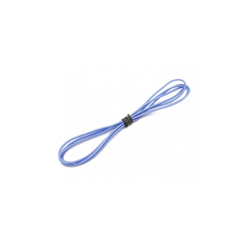 24AWG Silicone Wire 1m Blue