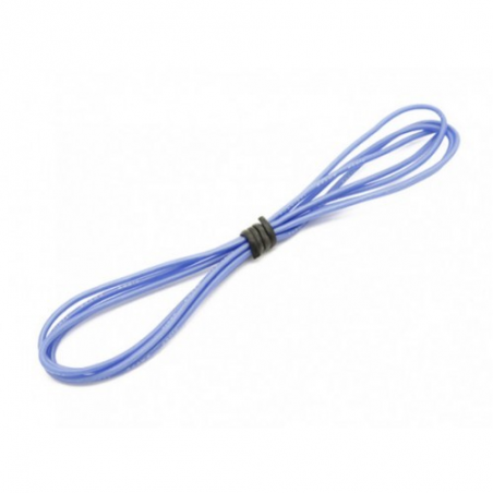 24AWG Silicone Wire 1m Blue