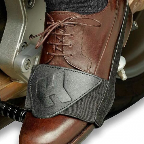 Protetor de sapato Hevik para engrenagens de couro preto