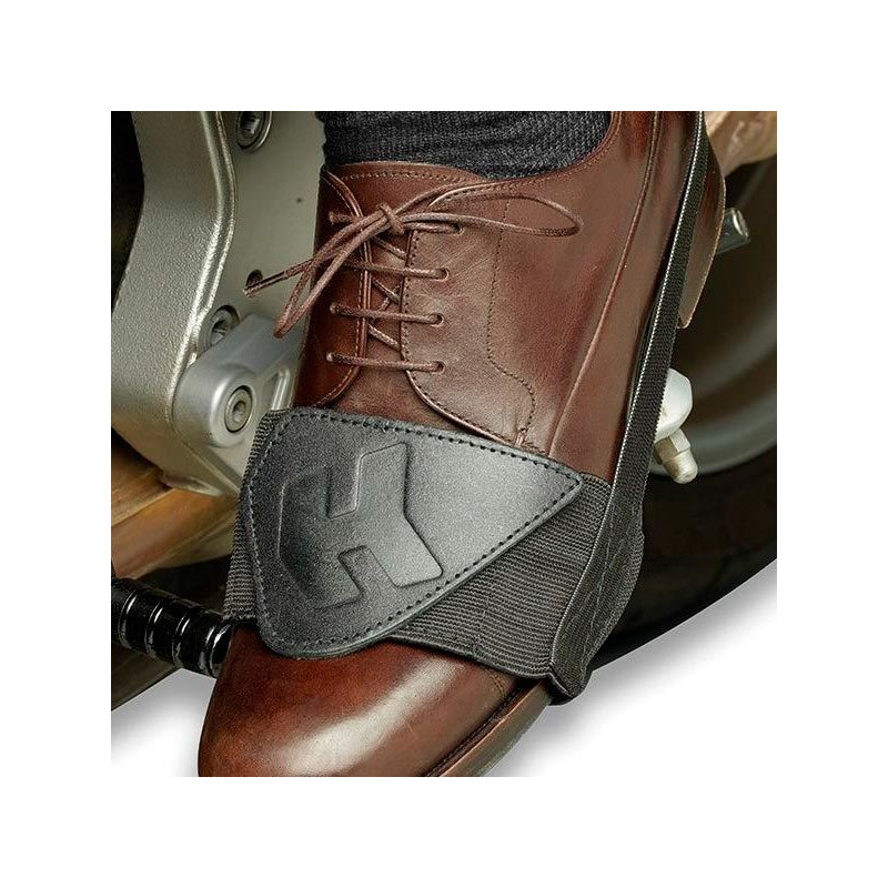 Protetor de sapato Hevik para engrenagens de couro preto
