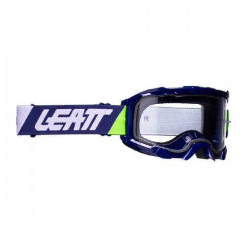 Óculos Motocross Leatt Velocity 4.5 Azul Branco