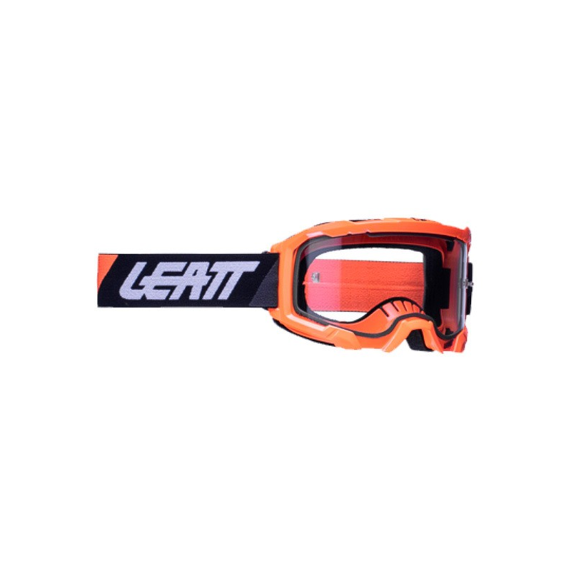 Óculos Motocross Leatt Velocity 4.5 Laranja Preto