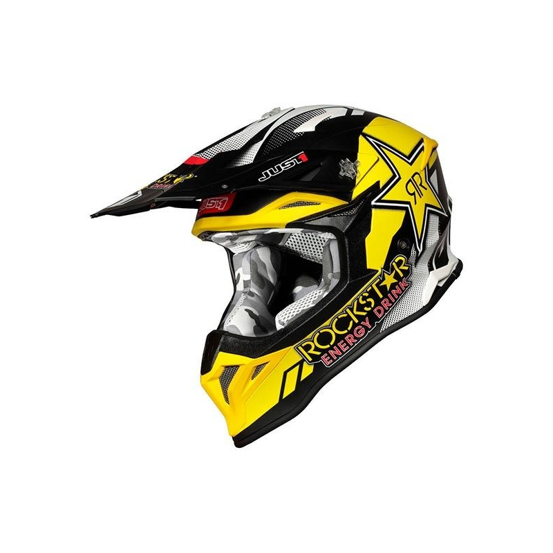 Capacete Motocross Just1 J39 Rockstar