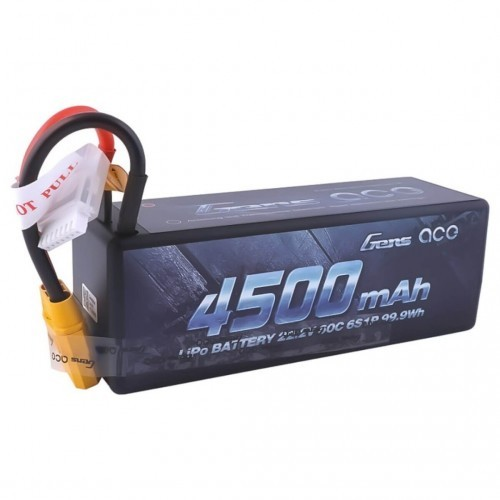 Gens Ace TATTU: Battery 4500mAh 22.2V 60C HardCase Gens Ace