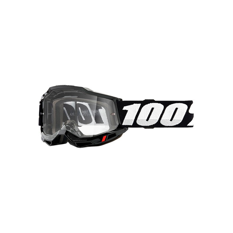 Óculos Motocross 100% Accuri2 Preto Branco