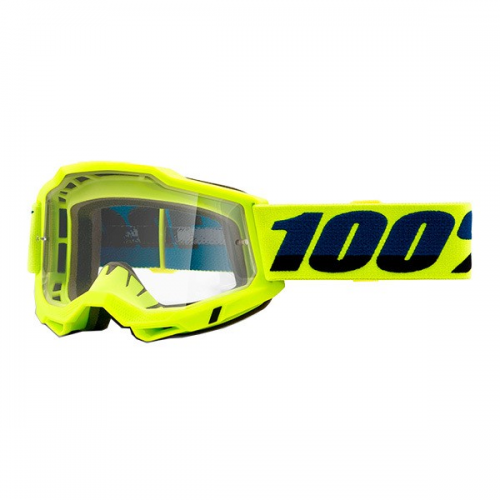 Óculos Motocross 100% Accuri2 Amarelo Preto