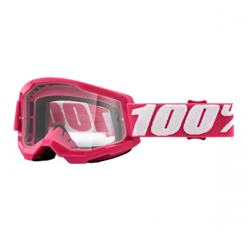 Óculos Motocross 100% Strata2 Fletcher Rosa