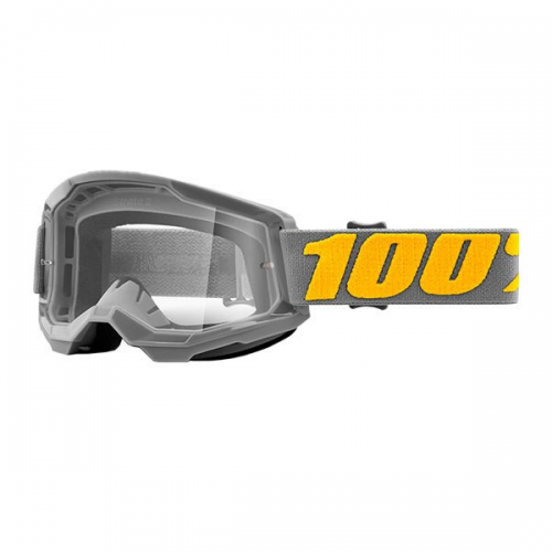 Óculos Motocross 100% Strata2 Izipizi Grey