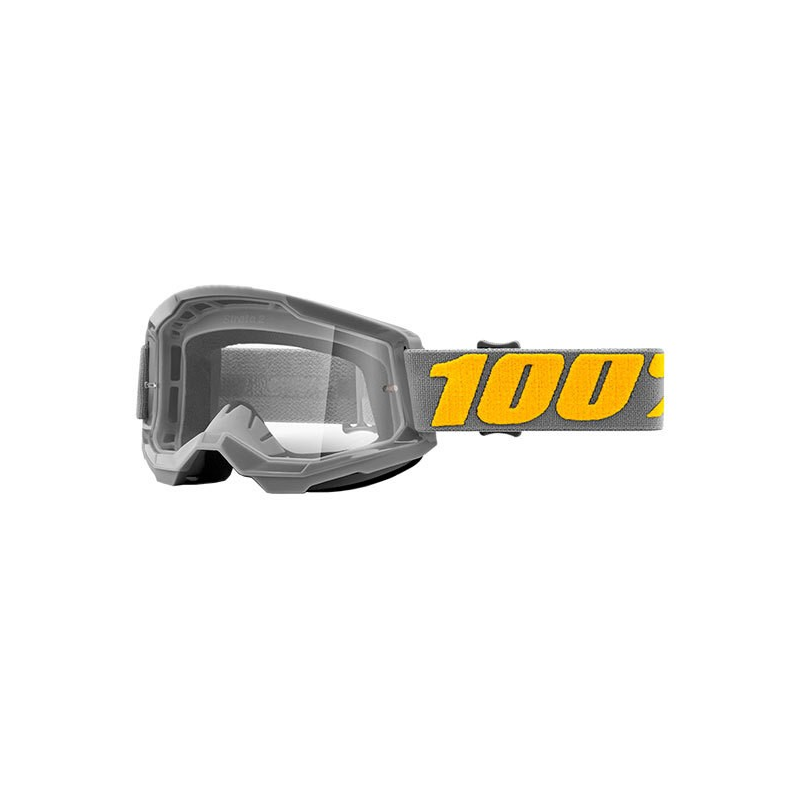 Óculos Motocross 100% Strata2 Izipizi Grey