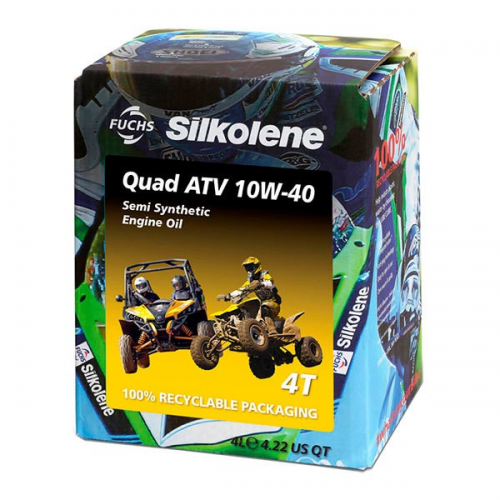 Óleo Moto Silkolene Quad ATV 10W40 4L