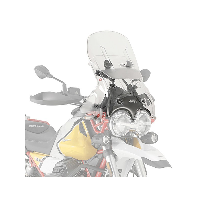 Para-brisas extensível Givi Airflow transparente Moto Guzzi V85 TT