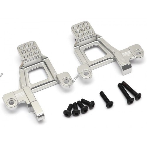 Aluminum Front Shock Tower 2 Silver for Traxxas TRX-4