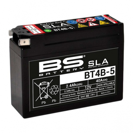 Bateria Moto Bateria BS SLA BT4B-5