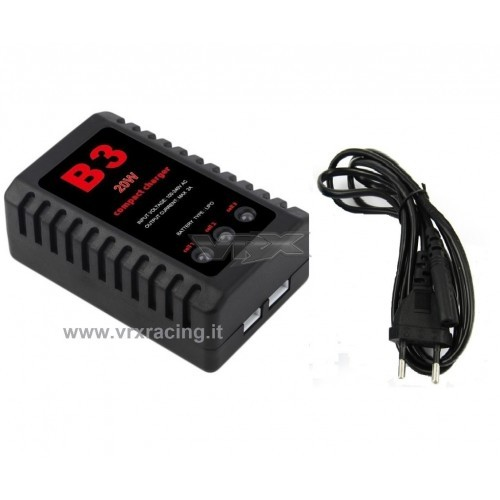 B3 20W Battery charger with cell balancer for 2S 7.4V and 3S 11.1V lipo batteries