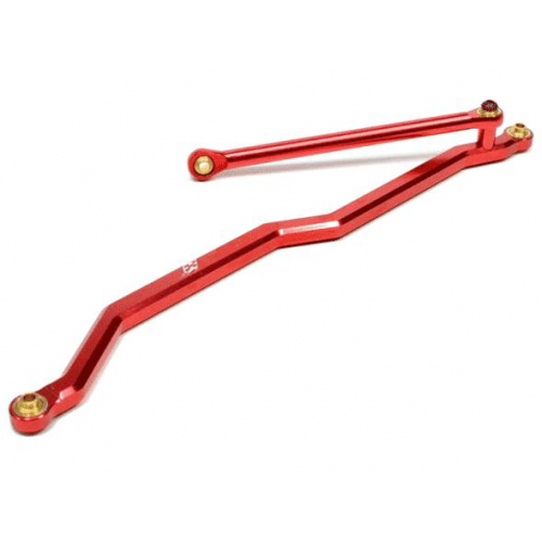 Boom Racing Aluminum Steering Linkage Red for Axial Wraith