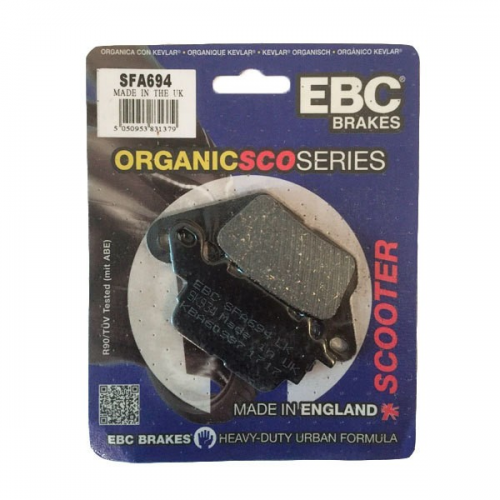 Pastilhas de freio EBC SFA694 Organic