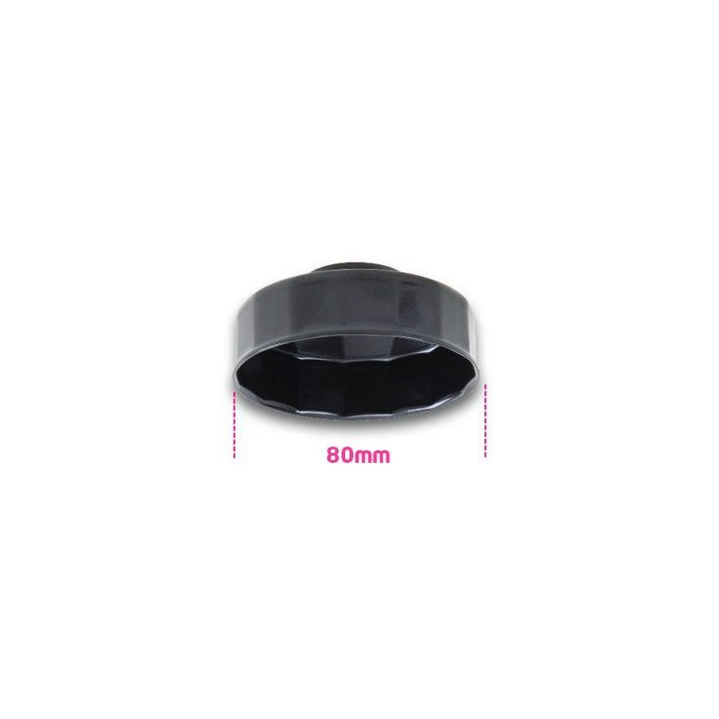 Chave do filtro de óleo Beta 1493 80-L15 80 mm