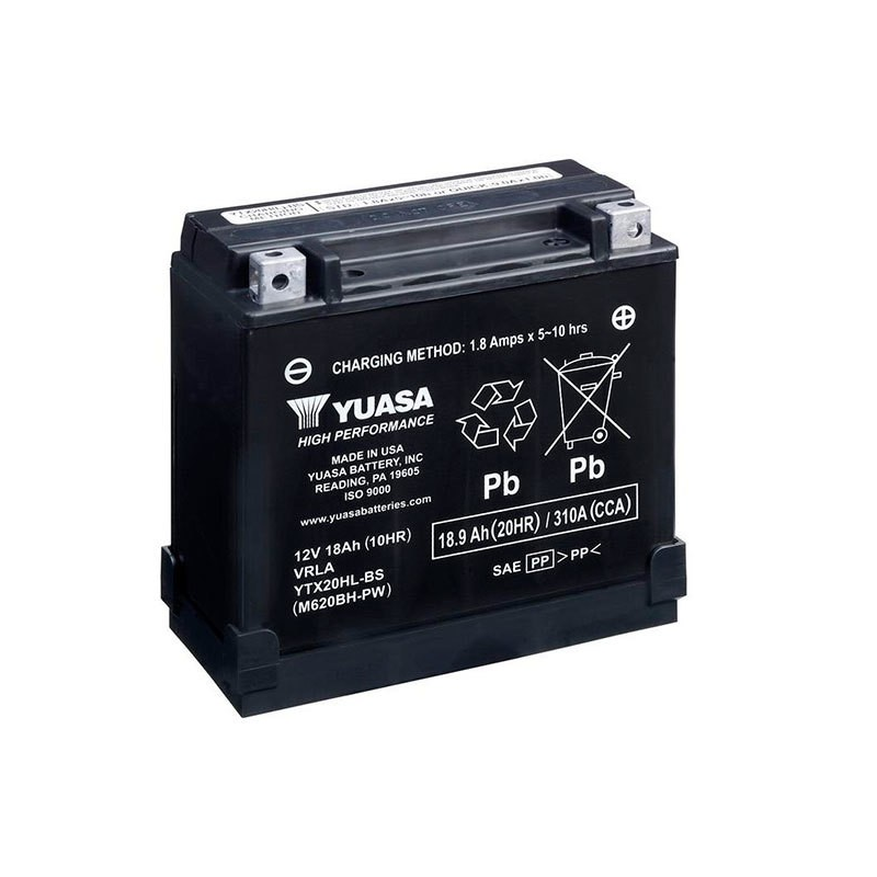 Bateria Moto Yuasa YTX20HL-BS-PW