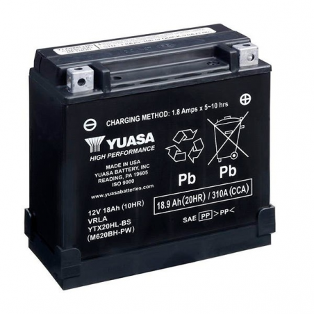 Bateria Moto Yuasa YTX20HL-BS-PW
