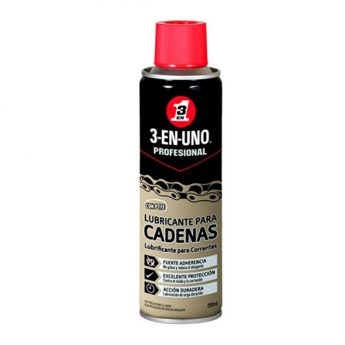 Lubrificação corrente 3en1 Profesional Cadenas 250 ml