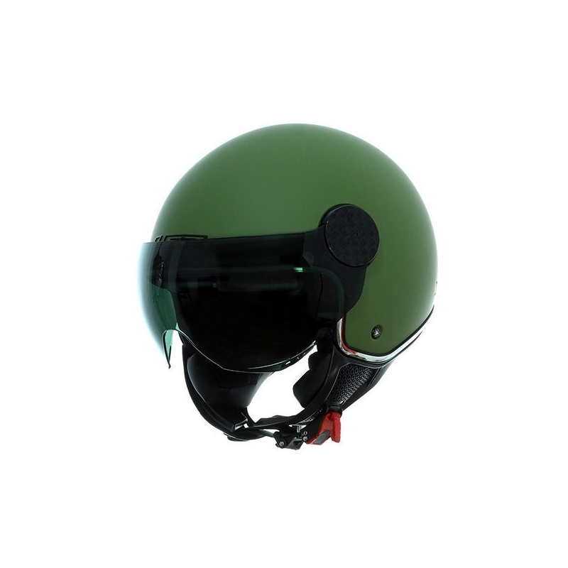Capacete Jet LS2 OF558 Sphere Lux Green Matt