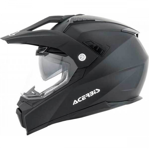 Capacete Motocross Acerbis Flip FS-606 Preto Mate