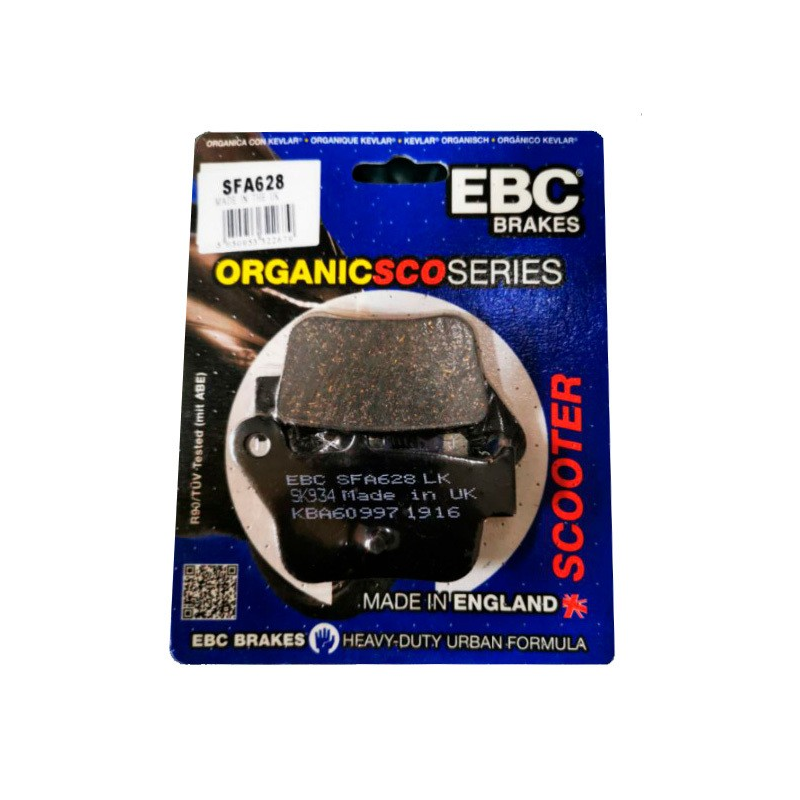 Pastilhas de freio EBC SFA628 Orgânico