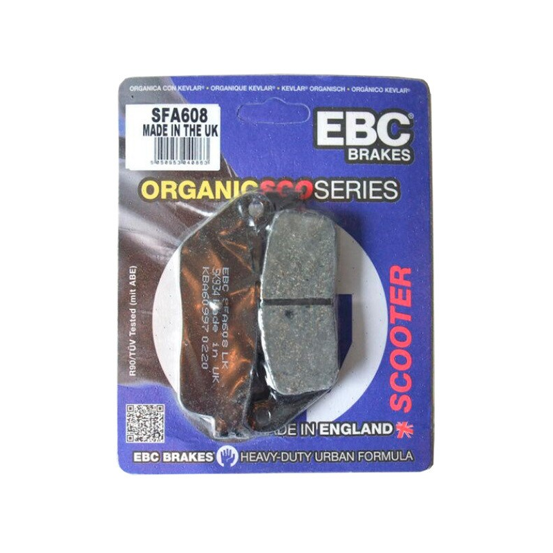 Pastilhas de freio EBC SFA608 Orgânico