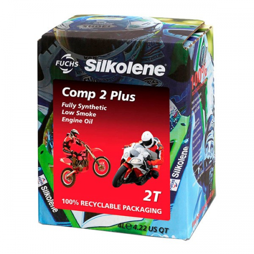 Óleo Moto Silkolene Comp 2 Plus 4L