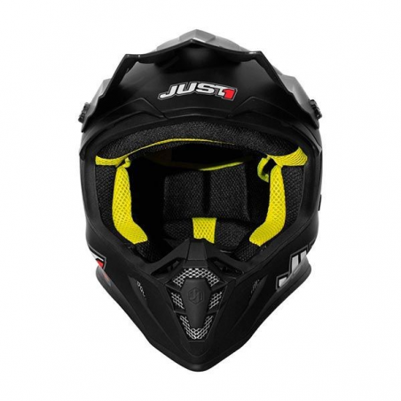Capacete Motocross Just1 J38 Solid Matte Black