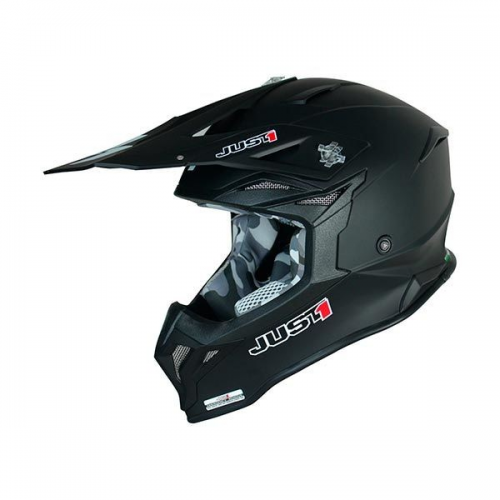 Capacete Motocross Just1 J39 Solid Matte Black
