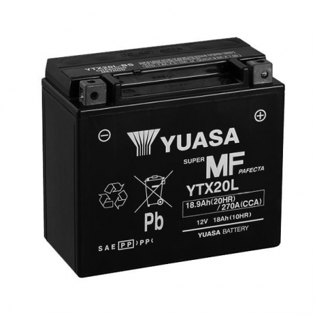 Bateria Moto Yuasa AGM YTX20L-BS