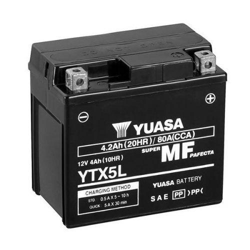 Bateria Moto Yuasa AGM YTX5L-BS