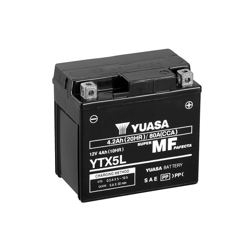 Bateria Moto Yuasa AGM YTX5L-BS