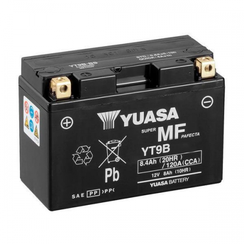 Bateria Moto Yuasa AGM YT9B-BS