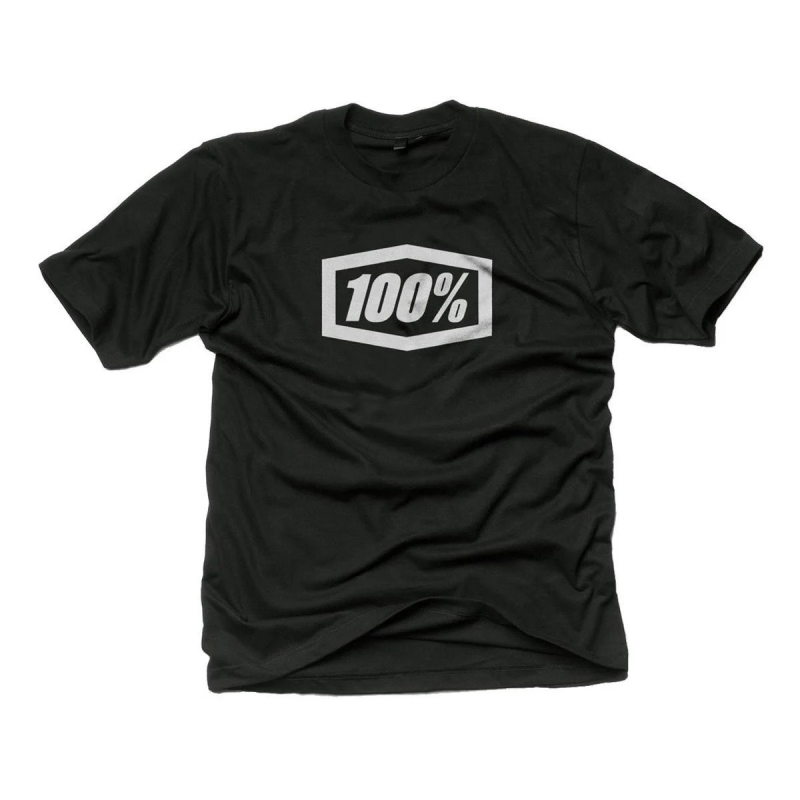 T-Shirt 100% Essential Preta
